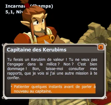 Service commandé : Chafers