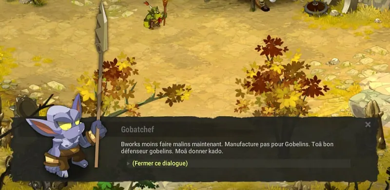 quête Les Gobelins de la Manufacture dofus