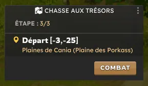 quête Chasse au trésor de Milivar