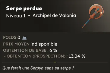quête Les risques du métier dofus