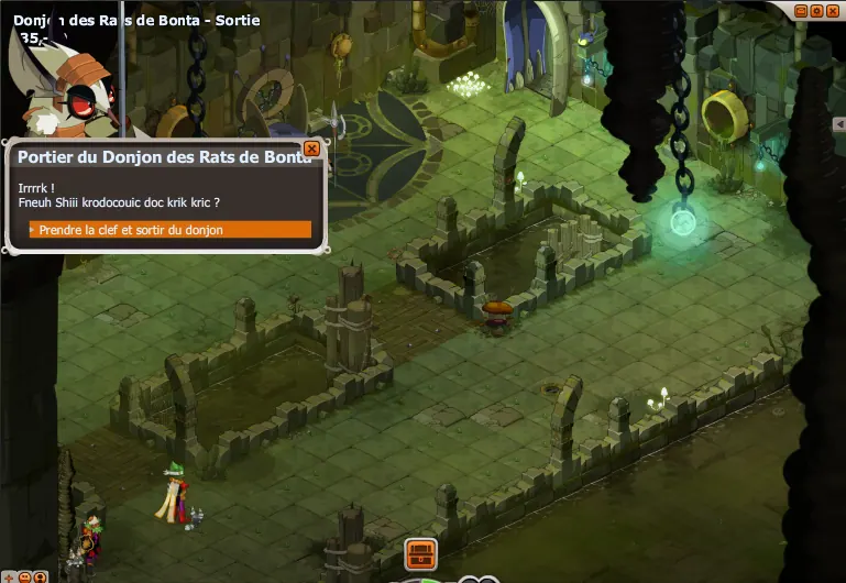 sortie Donjon des Rats de Bonta