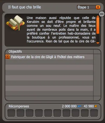 Il faut que cha brille Dofus Touch