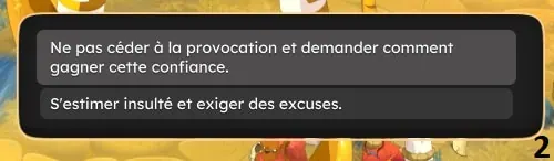 quête Trois coeurs un roi