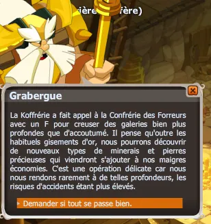 quete Les grandes galeries dofus