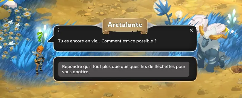 quête Devoir de réserve dofus