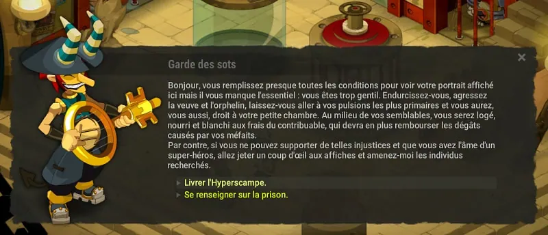 Avis recherche Hyperscampe dofus