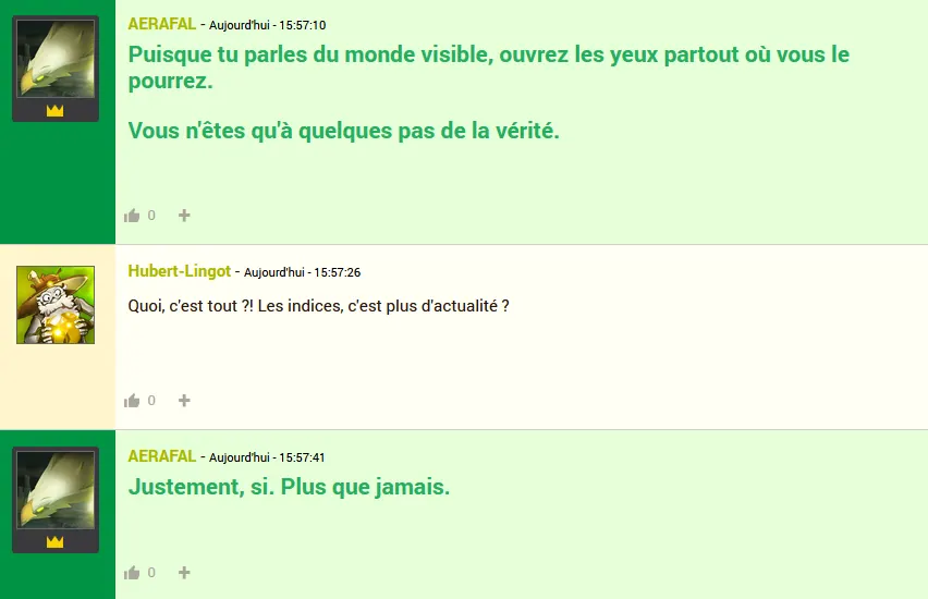 Les Auspices d'Aerafal dofus