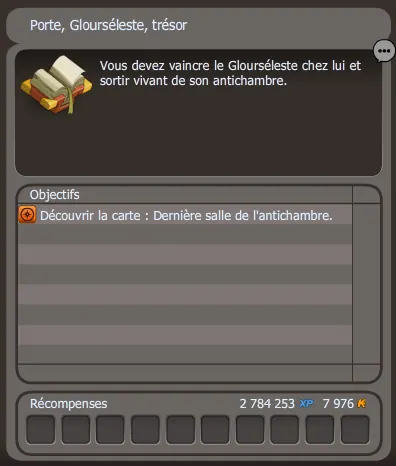 Porte Glourséleste trésor