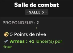 Épreuve de Songe fonsocac