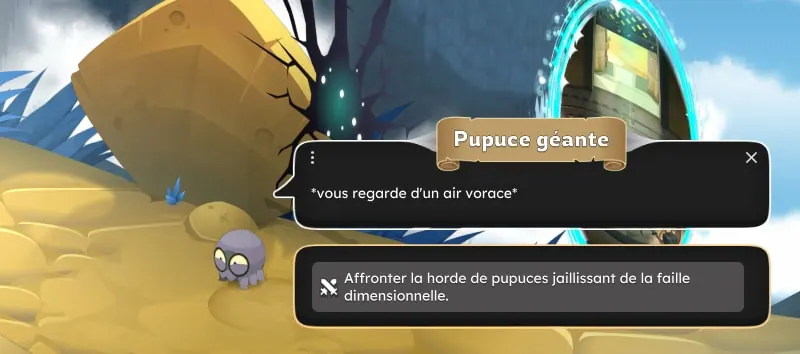 quête Une petite démangeaison