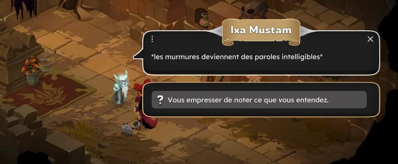 quête Le testament du papa dofus
