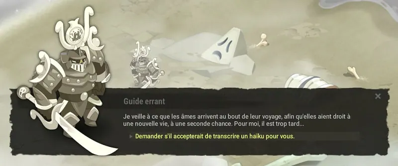 quête Tant de mots et si peu de temps