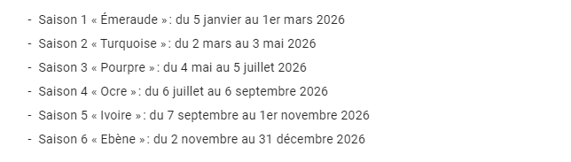 Les Auspices d'Aerafal dofus