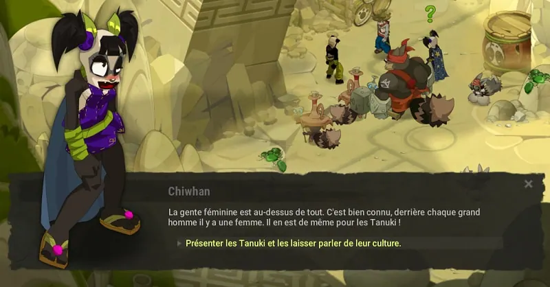quête L'égalité des sexes dofus