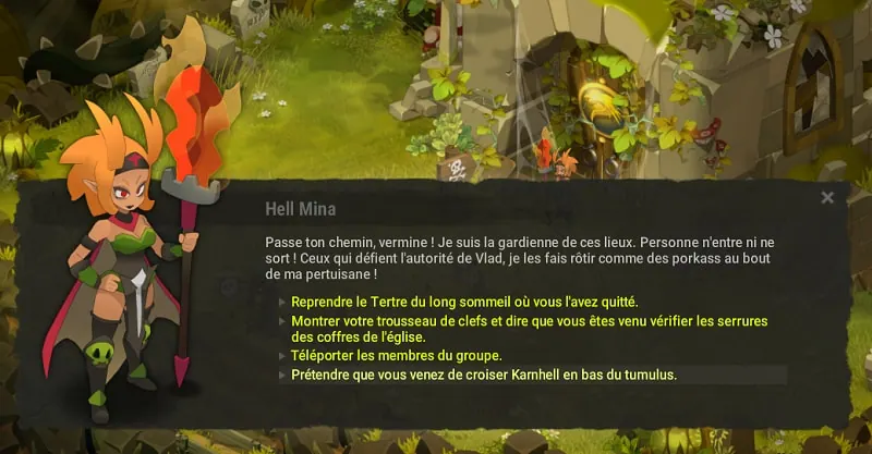 quête La bête au bois dormant dofus