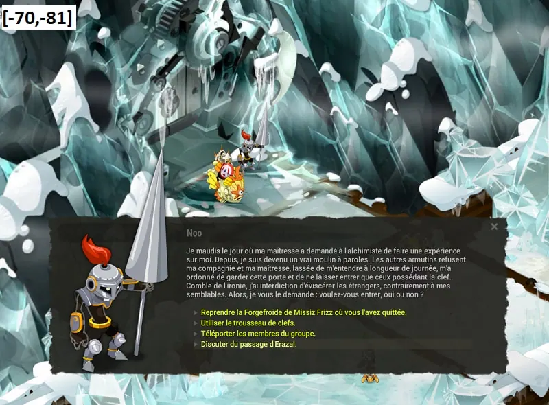 quête sueurs froides dofus