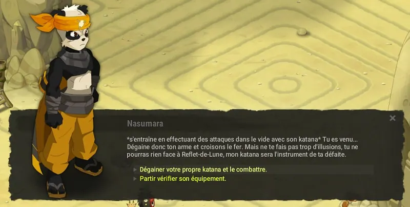 quête Yonkwa Voie du sabre