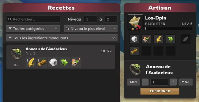 quête L'anneau de tous les dangers dofus