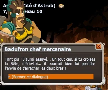 Attention à la Bête Dofus Touch