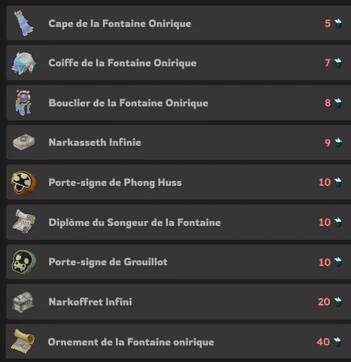 Puits des Songes Infinis dofus
