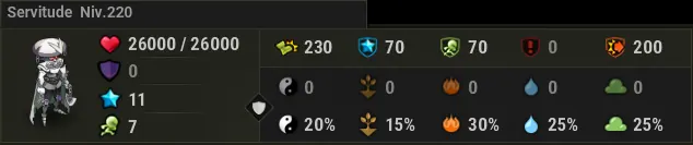 vaincre servitude dofus