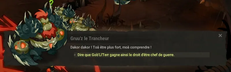 quête La loi du plus faible dofus