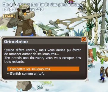 Grimebène quête Promenons-nous dans les bois