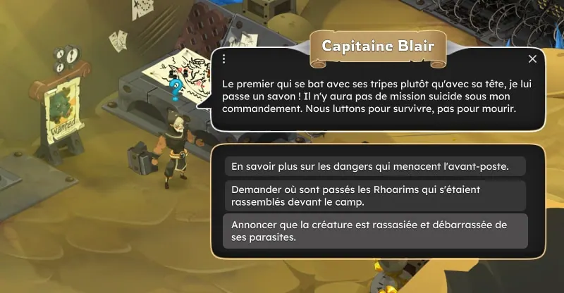 quête Une petite démangeaison dofus