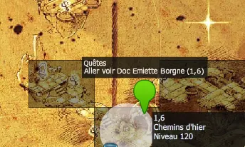 quete Prisonniers du temps