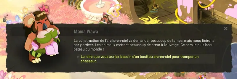 quête Ne tirez pas sur le messager