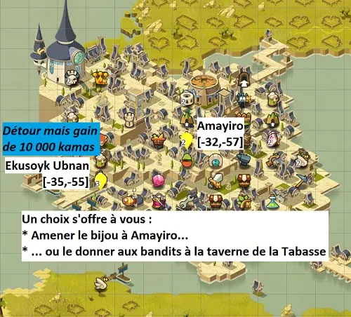 quête à l'endroit à l'envers dofus