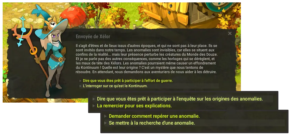 quête Chaque chose en son temps