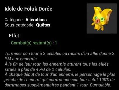 quête la bénédiction de Foluk