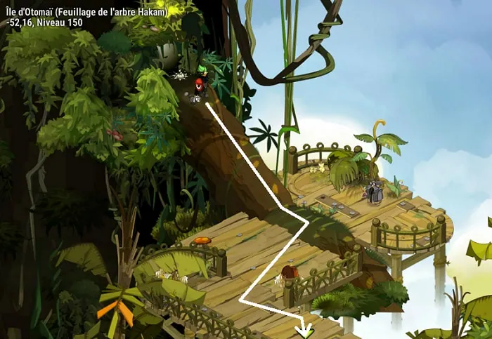 Chemin vers Otomaï dofus