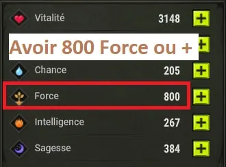 quête La loi du plus faible