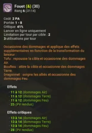 Nouveaux sorts Osamodas
