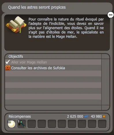 Quand les astres seront propices