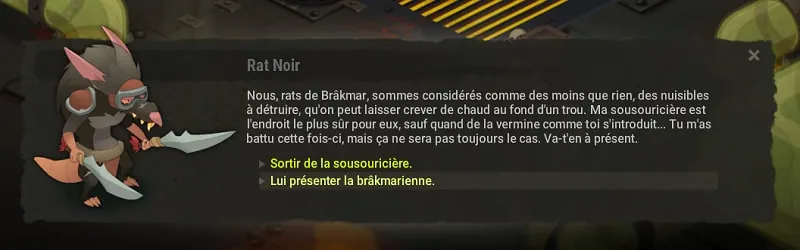 quête Fait comme un rat dofus