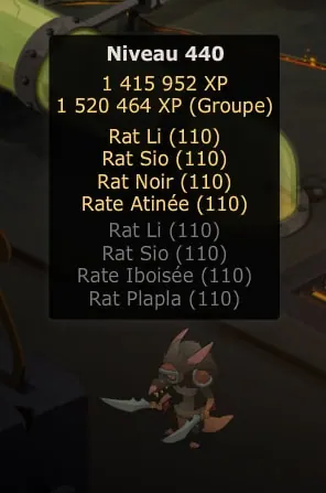 quête Fait comme un rat dofus
