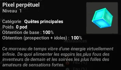 quête Chaque chose en son temps