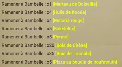 Scierie Bambelle