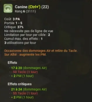 Nouveaux sorts Osamodas