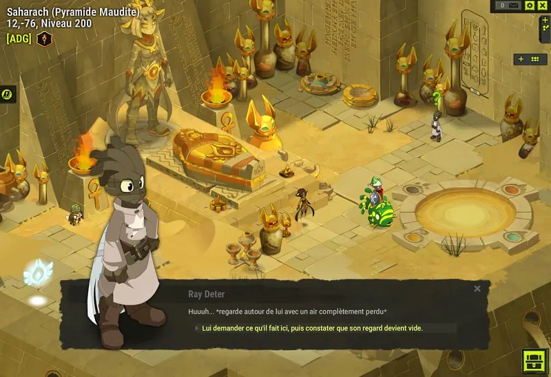 quête Le secret de la pyramide