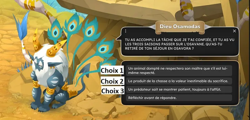 Quêtes d'Osavora dofus