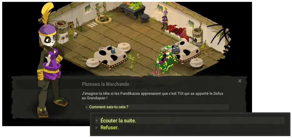 quête Pandala : son auberge...