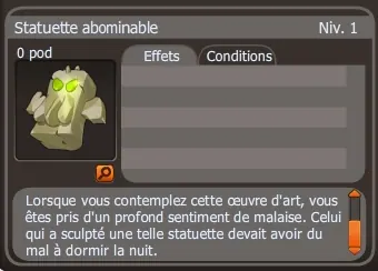 statuette abominable