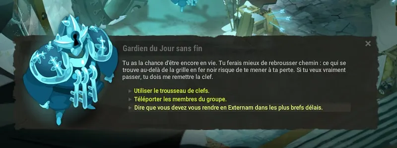 quête Le silence est d'aure
