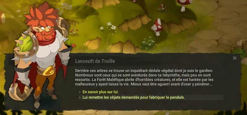 quête Un pendule pour guider ses pas
