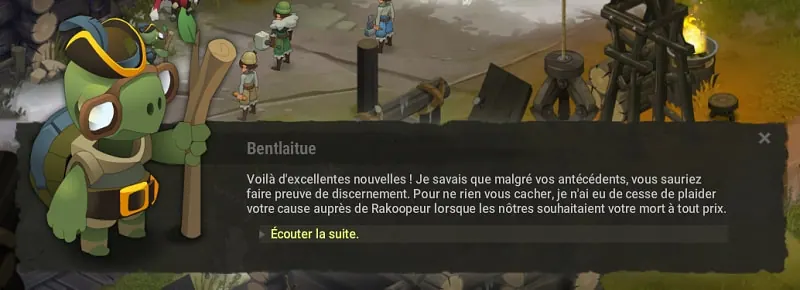 quête La complote des poms dofus