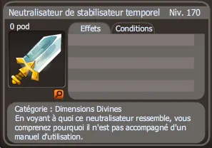 neutraliseur de stabilisateur temporel